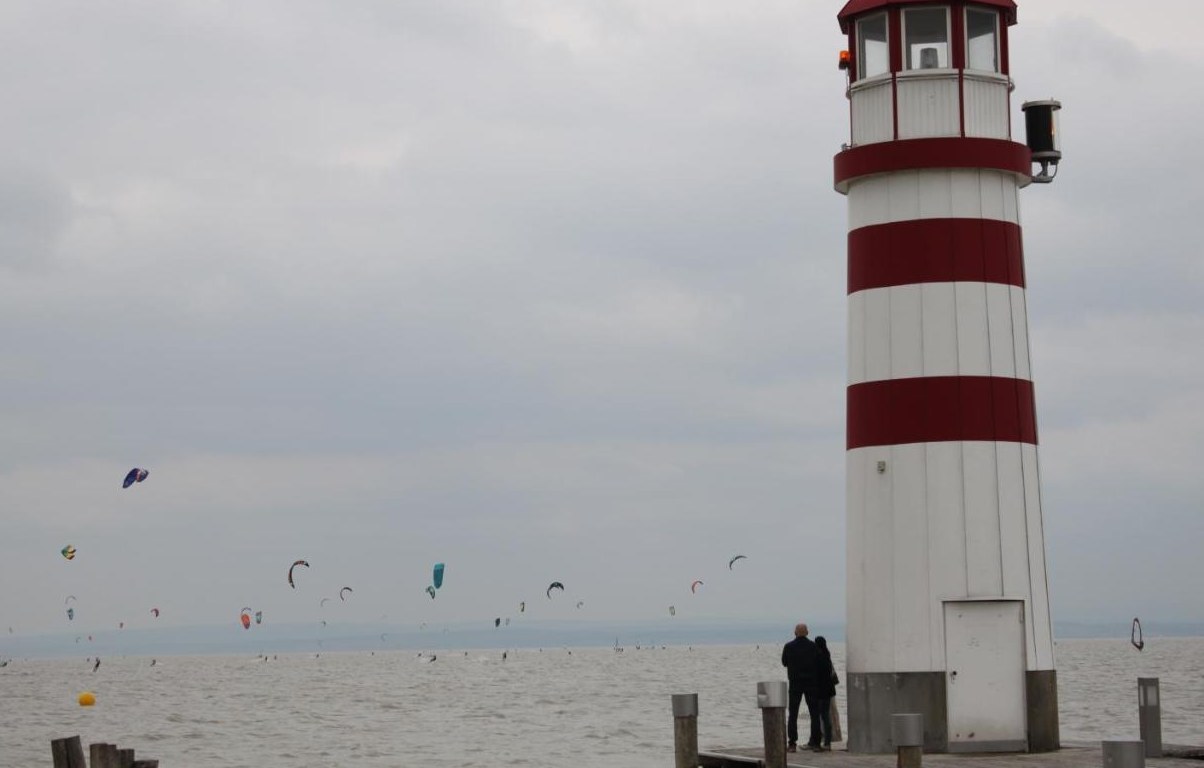 Der Leuchtturm von Podersdorf